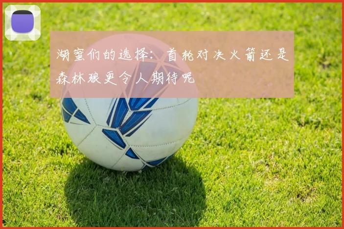 湖蜜们的选择：首轮对决火箭还是森林狼更令人期待呢
